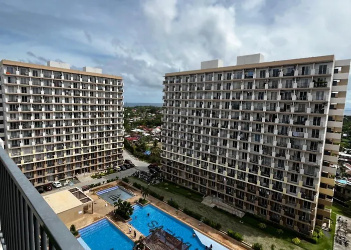 Near Airport With Balcony Condo Apartment